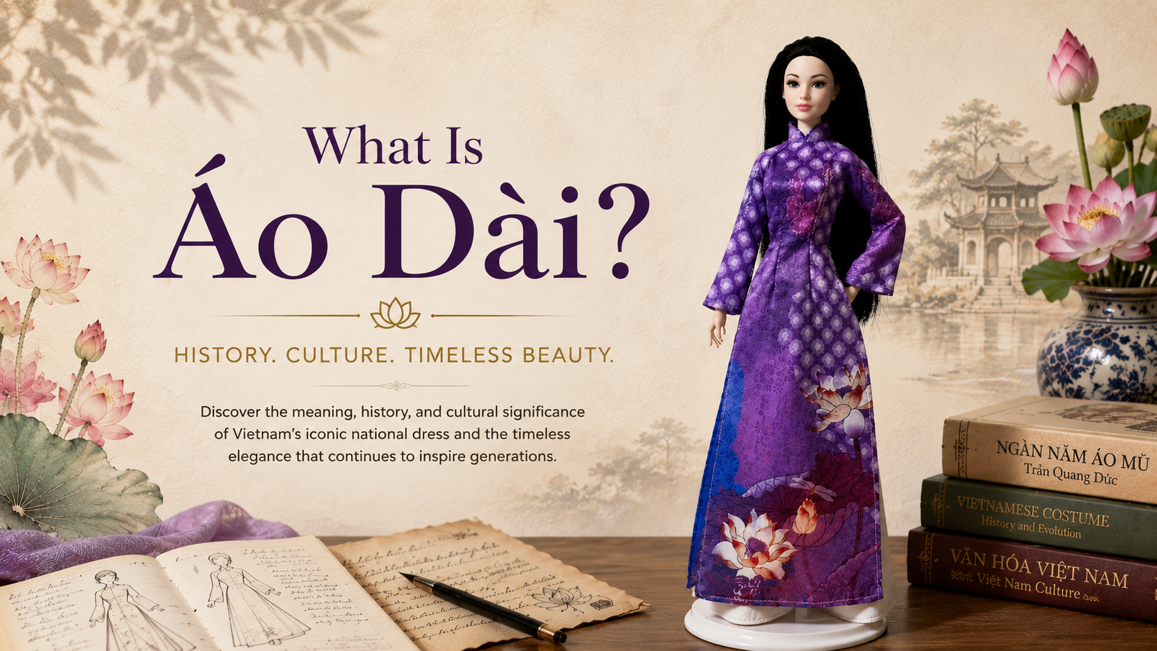 What Is an Áo Dài? Vietnam's Traditional Dress | Áo Dài Art