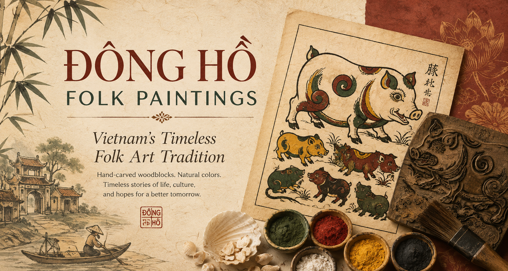 Đông Hồ Folk Paintings: Vietnam's Timeless Folk Art Tradition